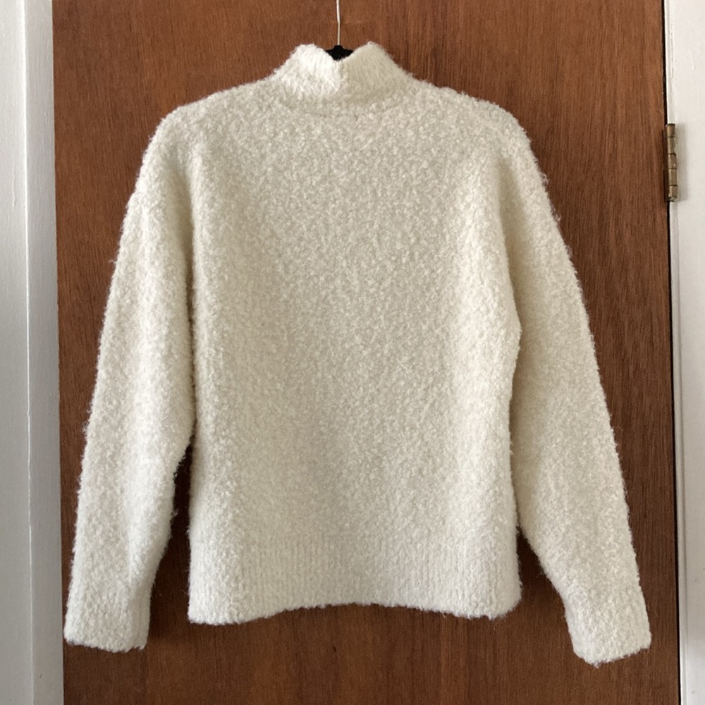 *NWT* Dynamite Boucle Mock Neck Sweater - Picture 2 of 3